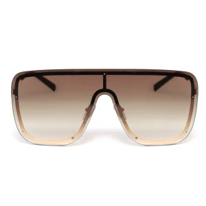 Oversize Sunglasses in Brown