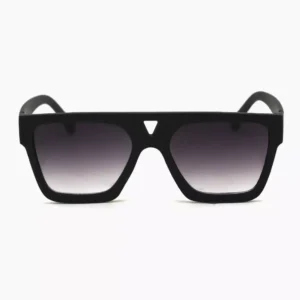 Simple Black Unisex Sunglasses