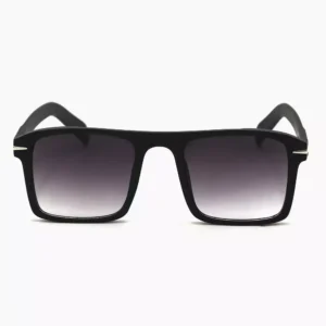 Simple Stylish Black Unisex Sunglasses